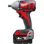 MILWAUKEE M18 BIW12-402C SD compacte accu-slagmoersleutel 1/2" in transportkoffer (2x 4,0Ah accu + lader) - 4933443607