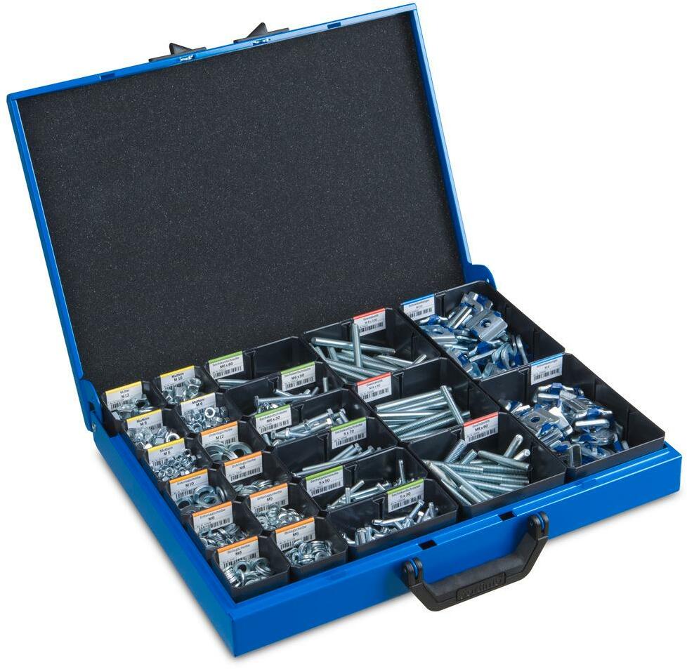 SORTIMO KM321 metalen koffer (incl. 23 inzetbakjes) - 1000011067