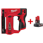 MILWAUKEE M12 BST-0 agrafeuse sans fil subcompacte en carton (sans batterie ni chargeur) - 4933459634