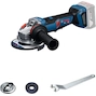 BOSCH GWS18V-11PS Meuleuse d'angle X-LOCK en carton (sans batterie ni chargeur) - 06019N4300