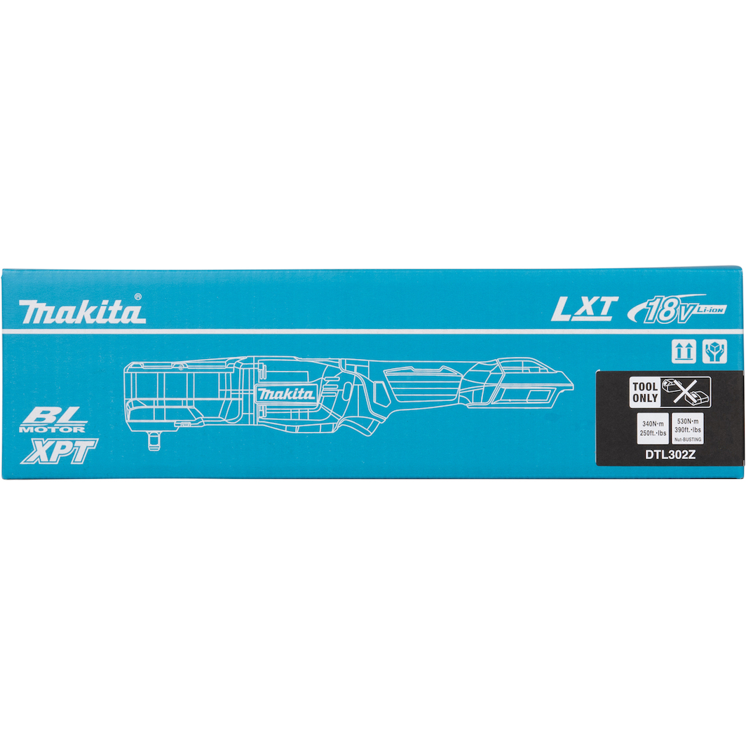Makita - 18V ACCU-slagmoersleutel, zonder accu en lader DTW1005Z