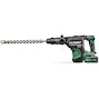 HIKOKI DH3640DAWAZ Marteau combiné sans fil 36V SDS-Max en coffret plastique (2x 4.0Ah batterie MultiVolt + chargeur)