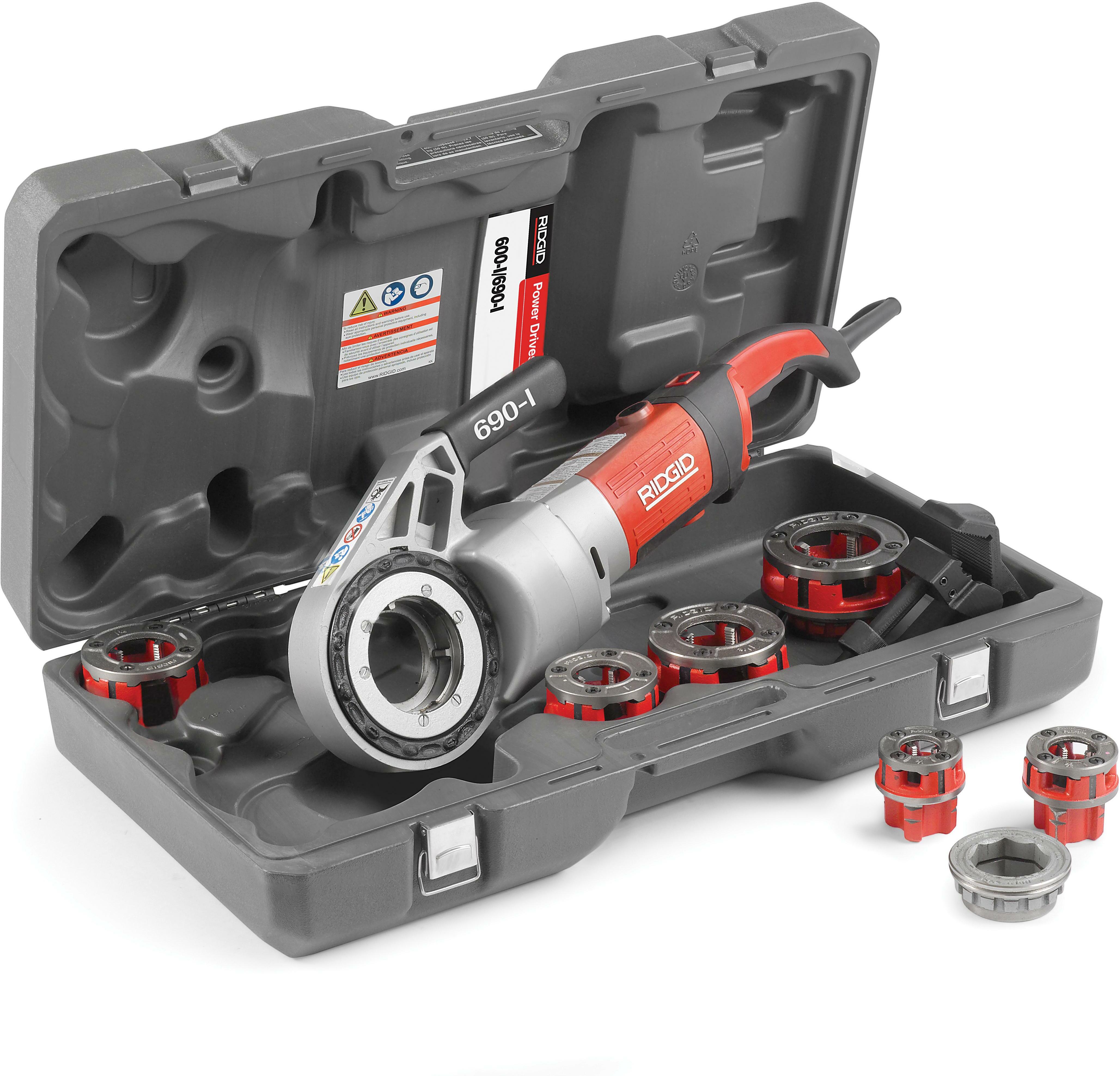 RIDGID 690-I elektrische aandrijfmachine 230V met 1/2