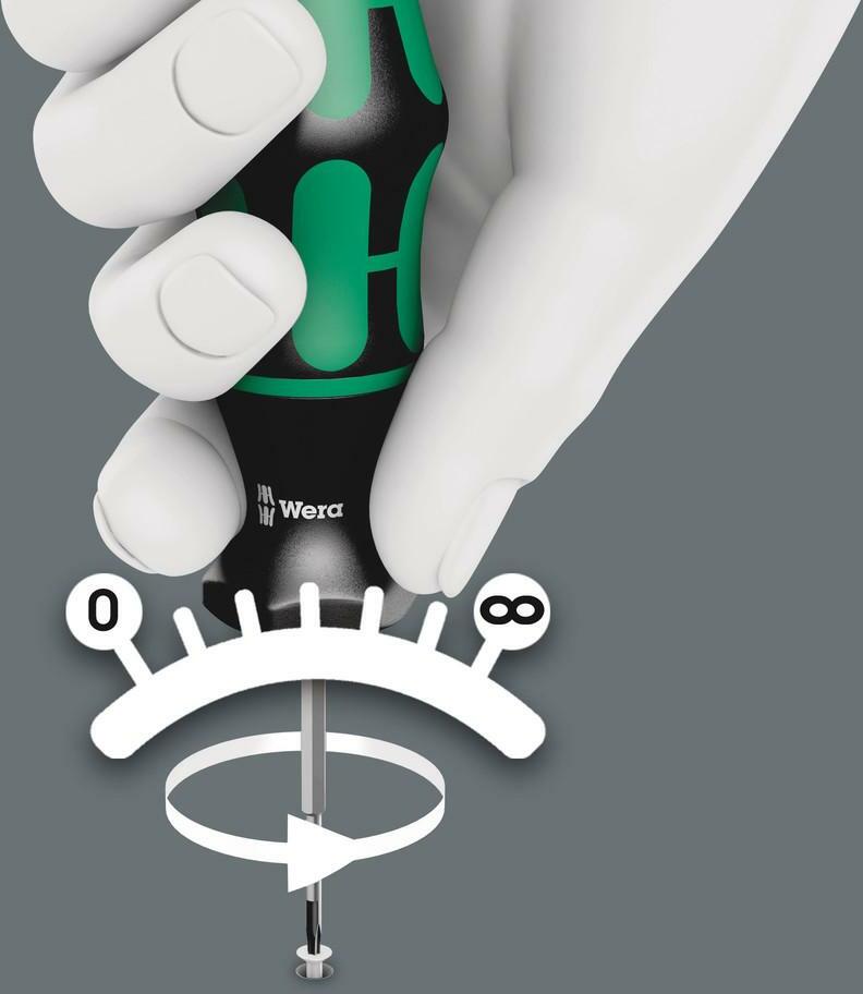 WERA 300 IP torque indicator TORX PLUS, 9 IP x 1.4 Nm - 05028043001 | Klium