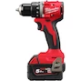 MILWAUKEE M18 BLDDRC-502C compact brushless cordless drill in transport case (2x 5.0Ah battery + charger) - 4933492835