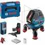 BOSCH GLL 3-50 kruislijnlaser rood met laserontvanger LR 2 in L-Boxx 136 (4x 1,5V AA batterij) - 0601063803