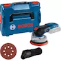BOSCH GEX 18V-125 ponceuse excentrique sans fil en L-Boxx 136 (sans batterie ni chargeur) - 0601372200