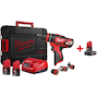 MILWAUKEE M12 FDDXKIT-202X FUEL accu-installatieboor-/schroefmachine met verwisselbare kop in HD Box (2x 2,0Ah accu + lader) - 4933464979