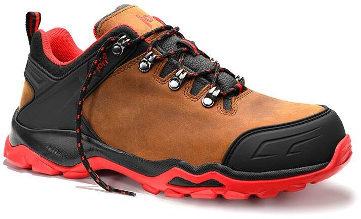 JORI Sicherheitsschuhe S3 – Braun, Stahlkappe, Wasserabweisend, SRC
