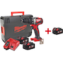 MILWAUKEE M18 BLDD2-502X carbonless cordless drill driver in HD Box (2x 5.0Ah battery + charger) - 4933464515