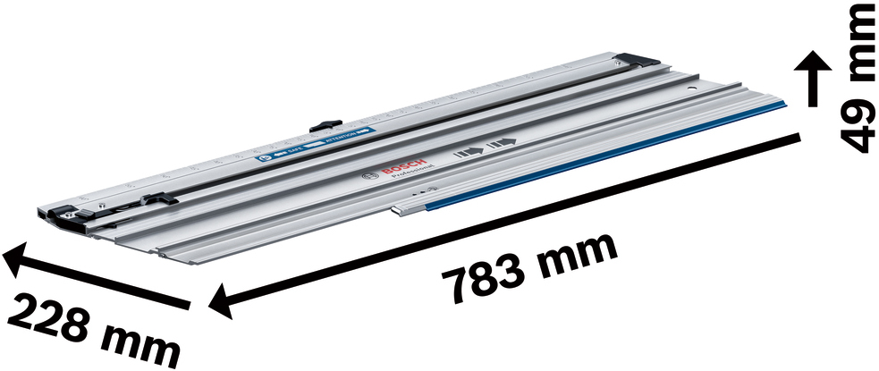 BOSCH FSN 440 X afkortgeleiderail voor GX cirkelzaagmachine