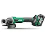 HIKOKI G3613DVEWQZ Meuleuse d'angle 36V 125 mm en coffret HSC III (2 x 2,5Ah batterie et chargeur)