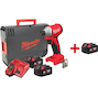 MILWAUKEE M18 BLIDR-502X carbon brushless 1/4" Hex cordless impact screwdriver with 3 positions in HD Box (2x 5.0Ah battery + charger) - 4933492843