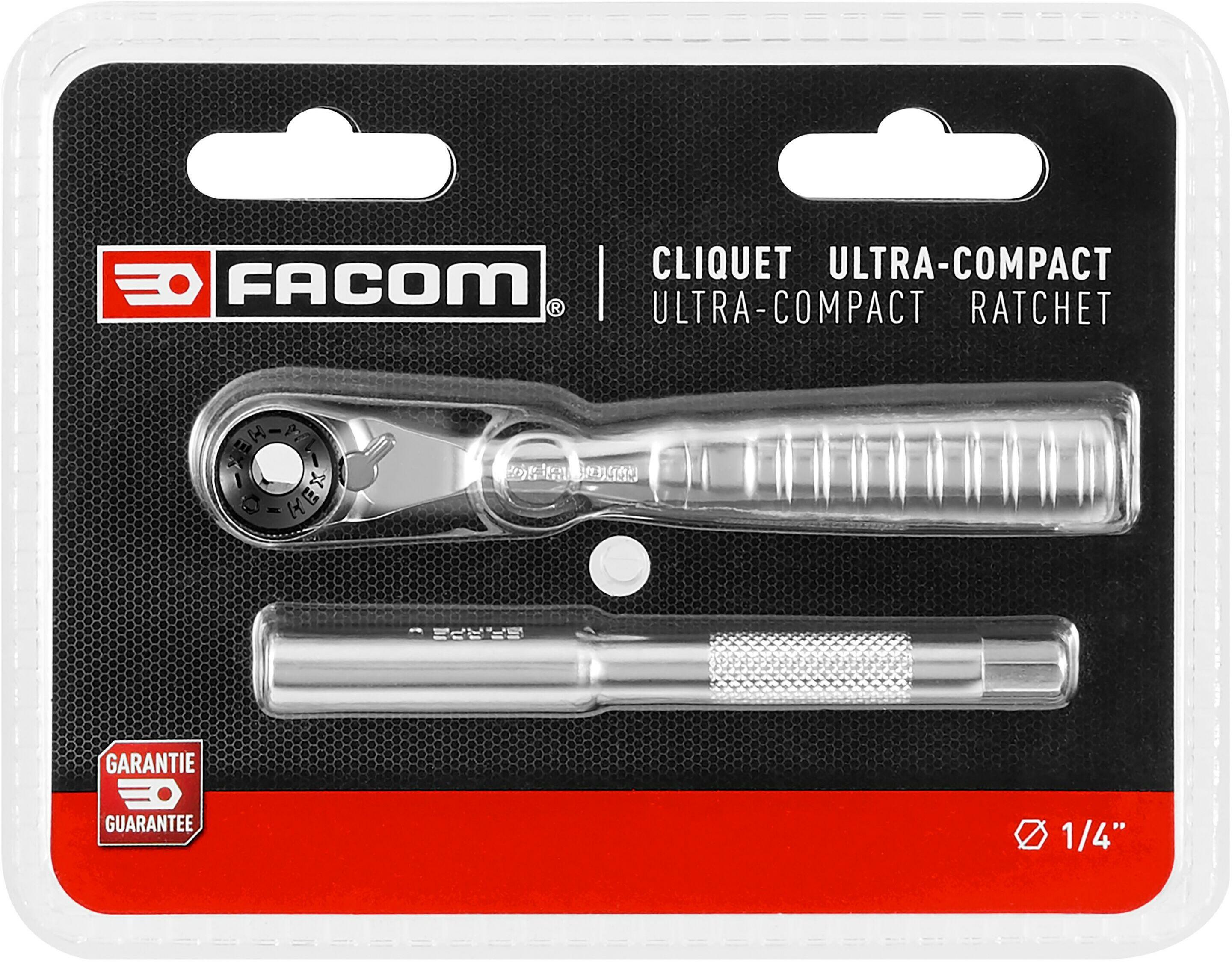 Facom 1/4" Bit-Knarre R.PEPB – Ratschen-Bithalter Für Präzises Arbeiten
