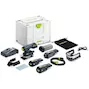 FESTOOL RTSC 400 3,0 I-Set accu-vlakschuurmachine in systainer SYS3 M 287 (2x 3,0Ah accu + lader + netadapter) - 578934