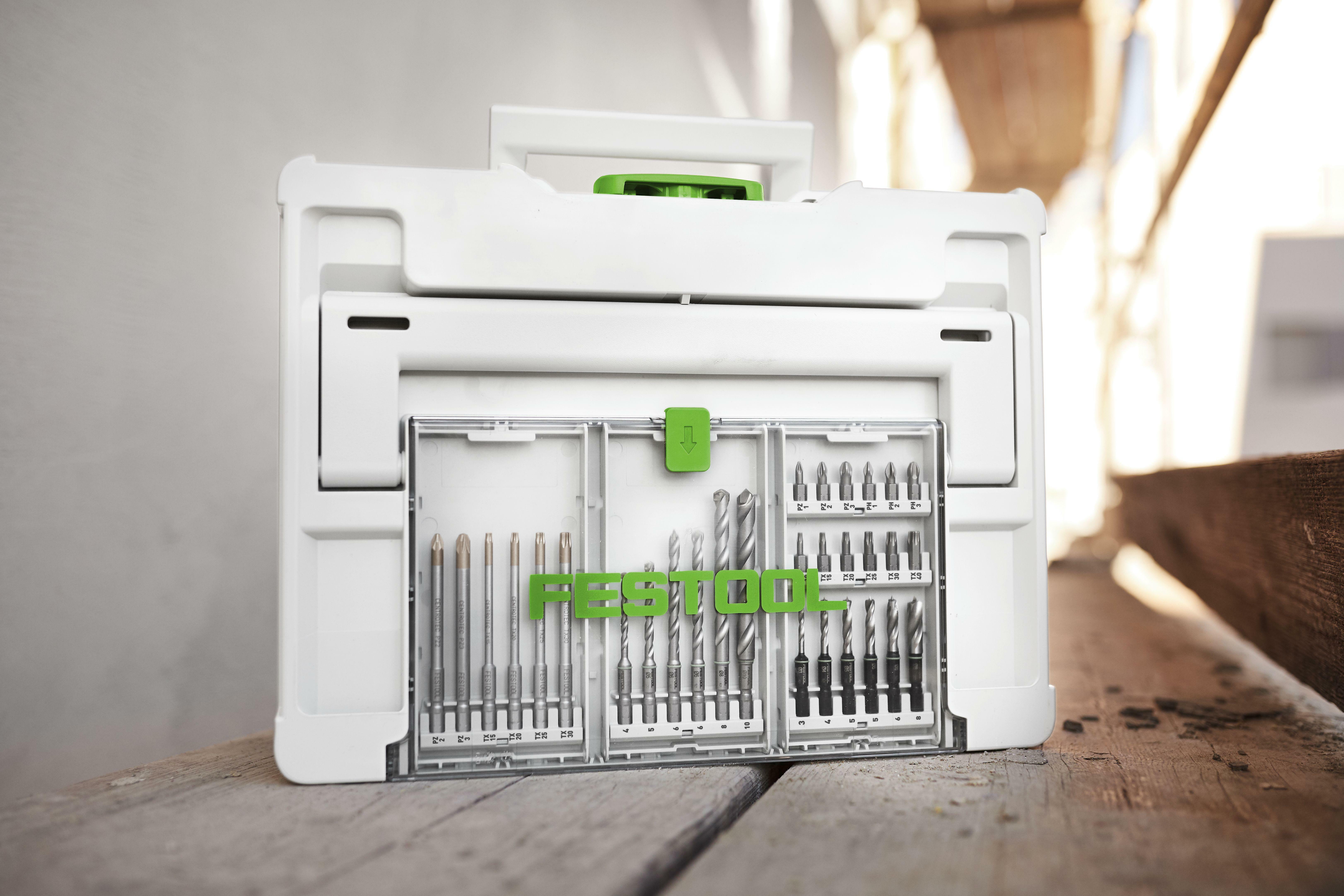 Masonry Drill Bit Case, BKS SYS3 D4-10 CE/S, Festool - Häfele U.K. Shop
