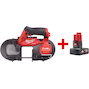 MILWAUKEE M12 FBS64-0C FUEL subcompact cordless band saw 64mm in transport case (without battery and charger) - 4933478440