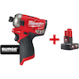 MILWAUKEE M12 FQID-0 Visseuse à chocs sans fil hydraulique FUEL SURGE 1/4" Hex (sans batterie ni chargeur) - 4933464972
