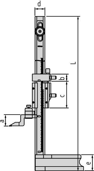 MITUTOYO 192-664-10 Digimatic hoogtemeter met dubbele kolom - 0-600mm