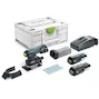FESTOOL RTSC 400 3,0 I-Plus accu-vlakschuurmachine in systainer SYS3 M 187 (2x 3,0Ah accu + lader - 577686