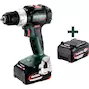METABO BS 18 LT BL accu-schroefboormachine in metaBOX 145 (2x 4,0Ah accu + lader) - 602325500