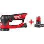 MILWAUKEE M12 FSDR75-0B FUEL excentrische accu-schuurmachine 75 mm in koffer (zonder accu en lader) - 4933498232