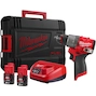 MILWAUKEE M12 FDD2-202X FUEL subcompacte accu-schroefboormachine in HD Box (2x 2,0Ah accu + lader) - 4933479873
