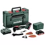 METABO MT 18 LTX BL QSL outil multifonction sans fil dans la metaBOX 145 L (2 x 4.0Ah + chargeur) - 613088800