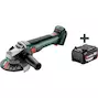 METABO W 18 LT 11-125 haakse accu-slijper in metaBOX 165 L (zonder accu en lader) - 613052840