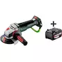 METABO WPBA 18 LTX BL 15-125 Quick DS haakse accu-slijper in metaBOX 165 L (zonder accu en lader) - 601734840
