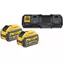 DEWALT DCB132X2-QW 18V XR FLEXVOLT accu-laadset (2x 9,0Ah accu + duolader)