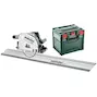 METABO SET KT 18 LTX 66 BL accu-invalcirkelzaag 66mm 165mm in metaBOX 340 (zonder accu en lader) + geleiderail FS 160 - 691172840