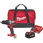 MILWAUKEE M18 BLPD2-501BRF marteau perforateur sans charbon dans une mallette de transport (1x batterie 5.0Ah + chargeur) - 4933500775