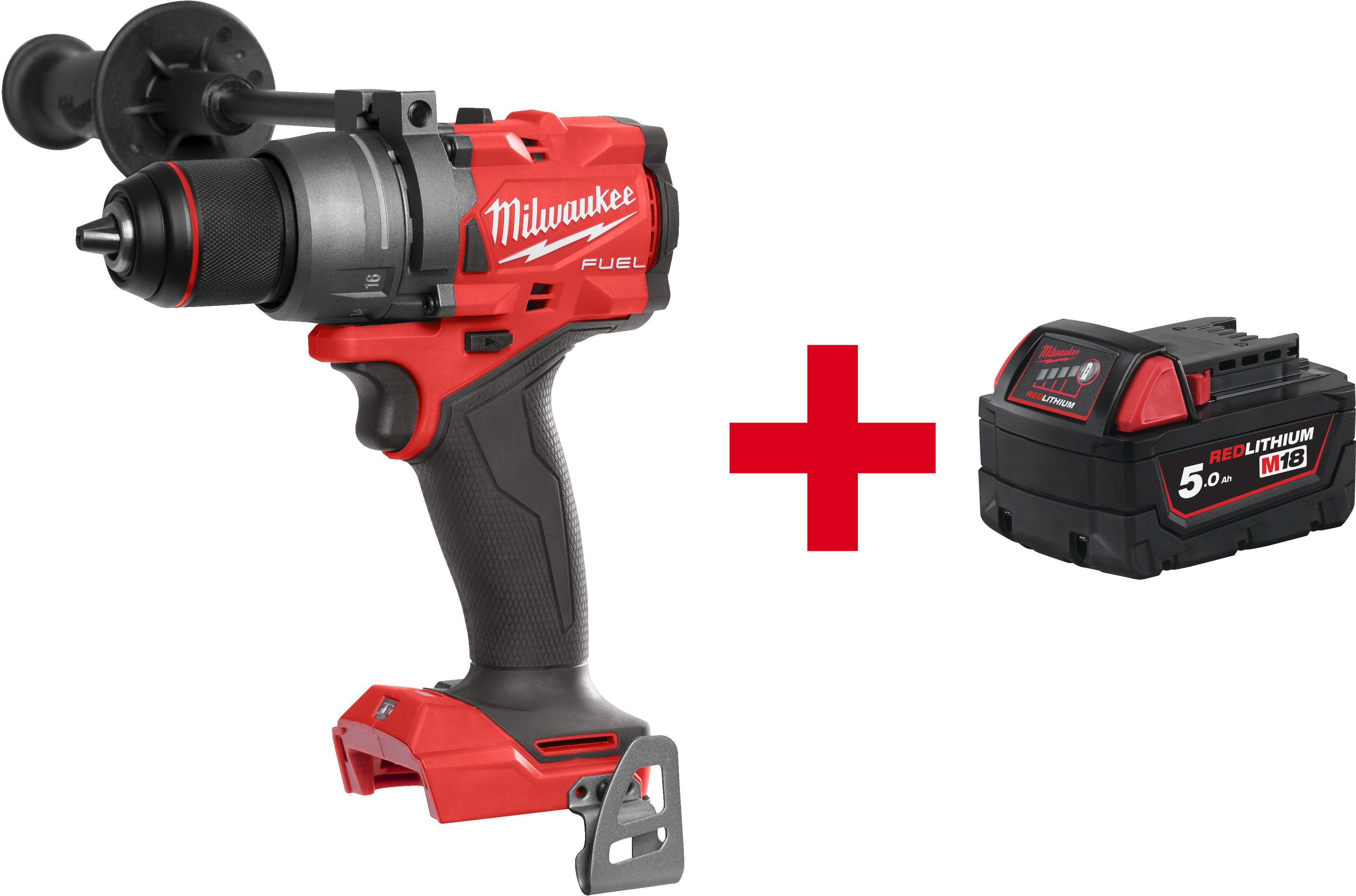 MILWAUKEE M18 FDD3-0X FUEL cordless screwdriver in HD Box (without battery and charger) - 4933479862