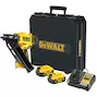DEWALT DCN930P2-QW 18V XR cordless construction stapler 9Ga in case (2x 5.0Ah battery + charger)