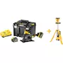 DEWALT DCG200T2-QW 54V XR FLEXVOLT accu-sleuvenfrees 125mm in TSTAK (2x 6,0Ah accu + lader)