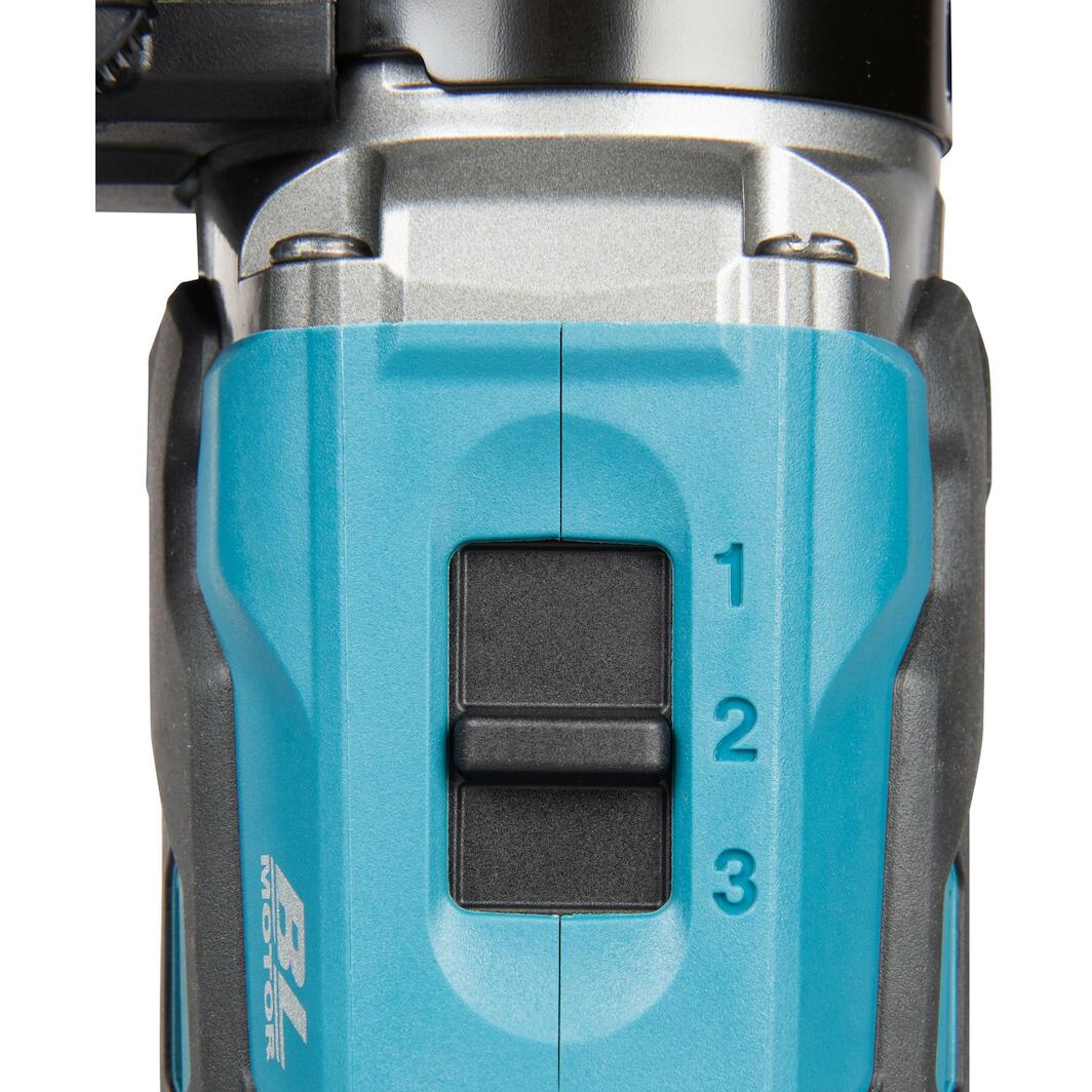 Makita HP003GZ01 Trapano Combinato XGT 40V Brushless, Senza Spazzole, Con Custodia Makpac, Batterie E Caricabatterie Esclusi, Per Lavori Pesanti
