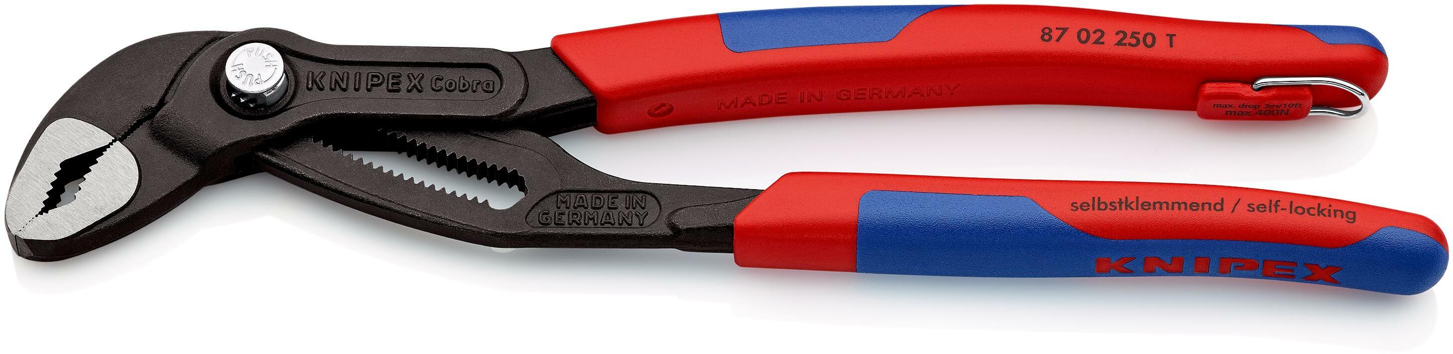 Knipex Waterpomptang Alligator gepol. 250 mm - 88 02 250 T - 8802250T