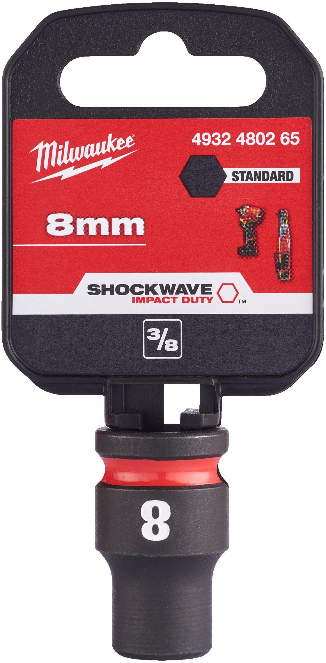 Milwaukee Krachtdopsleutelset 4932480455 Cr-Mo staal, klein Milwaukee Krachtdopsleutelset 4932480455 Cr-Mo staal, klein
