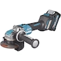 MAKITA GA041GM201 40Vmax XGT angle battery grinder 125mm X-LOCK with slide switch in MAKPAC (2x 4.0Ah battery + charger)