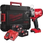 MILWAUKEE M18 FHIW2P12-502X Clé à chocs sans fil FUEL 1/2" avec goupille de verrouillage à ressort en HD Box (2x batterie 5 Ah + chargeur) - 4933492786