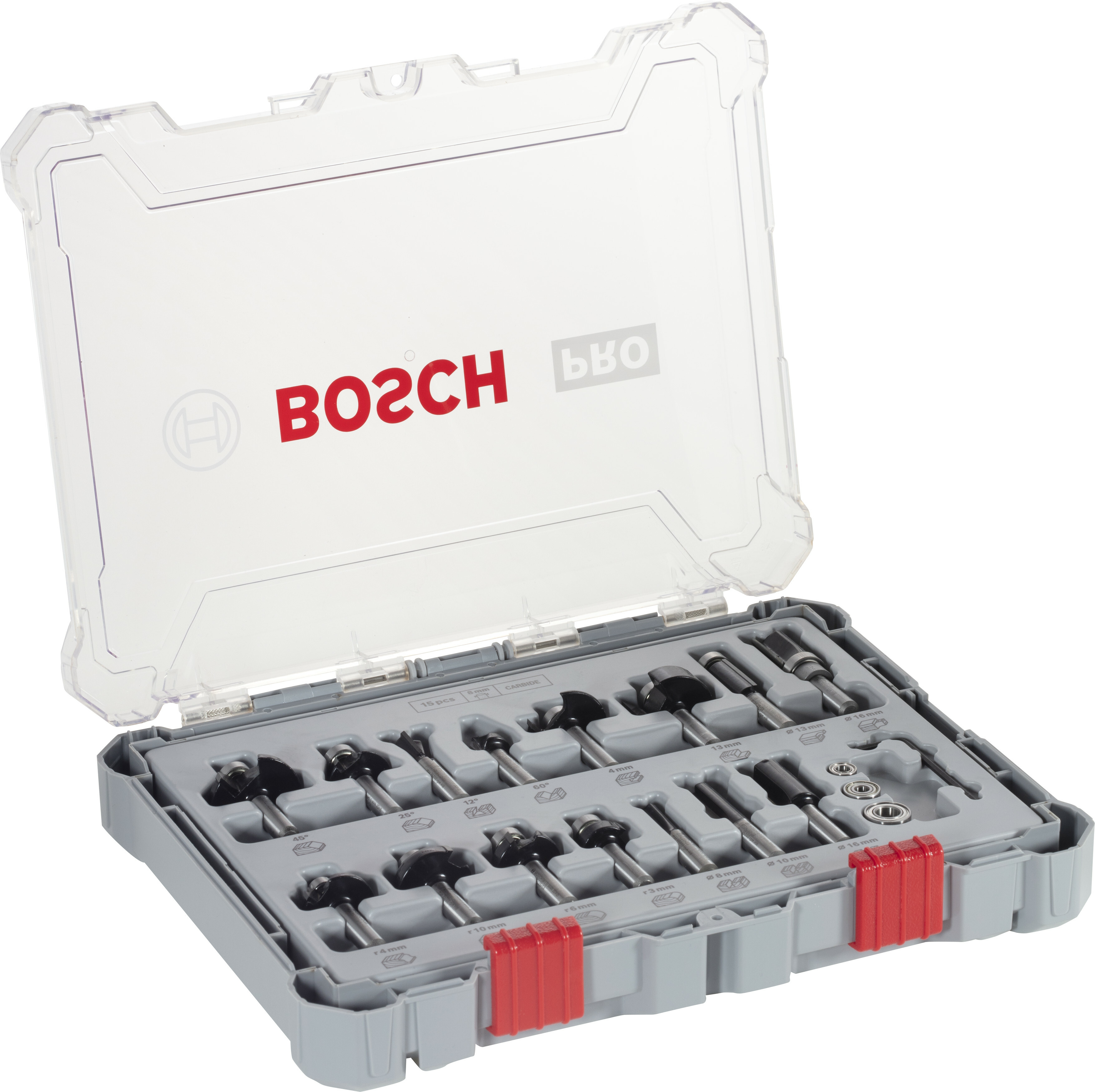 Frees recht PRO met twee snijkanten - Bosch