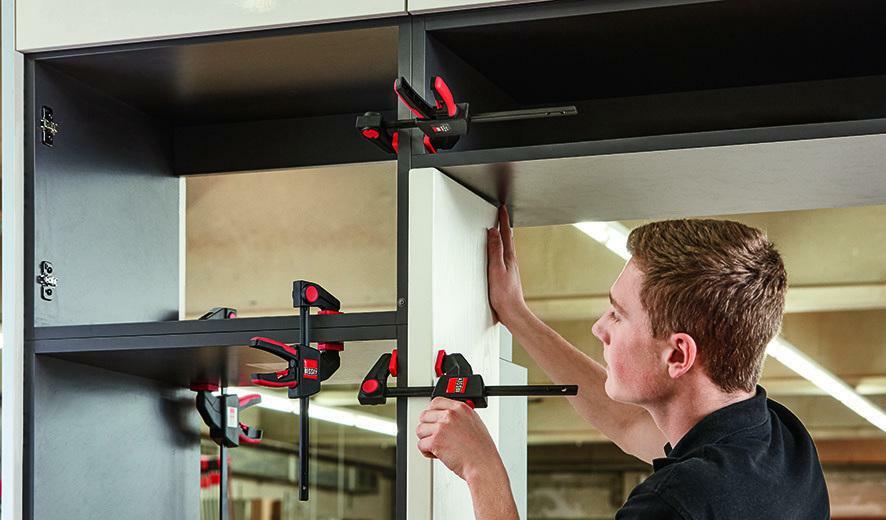 thumbnail: Set Van 2 Verstelbare 20 Mm Houders Voor Werkbank - Bankklem Voor Houtbewerking | Geschikt Voor Gatenroosterplaat