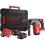 MILWAUKEE M18 ONEFHX-552X Marteau combiné sans fil FUEL ONE-KEY SDS-plus 26 mm FIXTEC avec 4 positions en HD Box (2x 5.5Ah batterie + chargeur) - 4933478504
