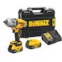 DEWALT DCF900P2T-QW 18V XR Brushless 1/2" Heavy Duty cordless impact spanner with friction ring in TSTAK (2x 5.0Ah battery + charger)