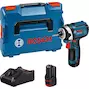 BOSCH GDR 12 V-105 clé à chocs sans fil en L-Boxx 102 (2x 2.0Ah batterie + chargeur) - 06019A6977