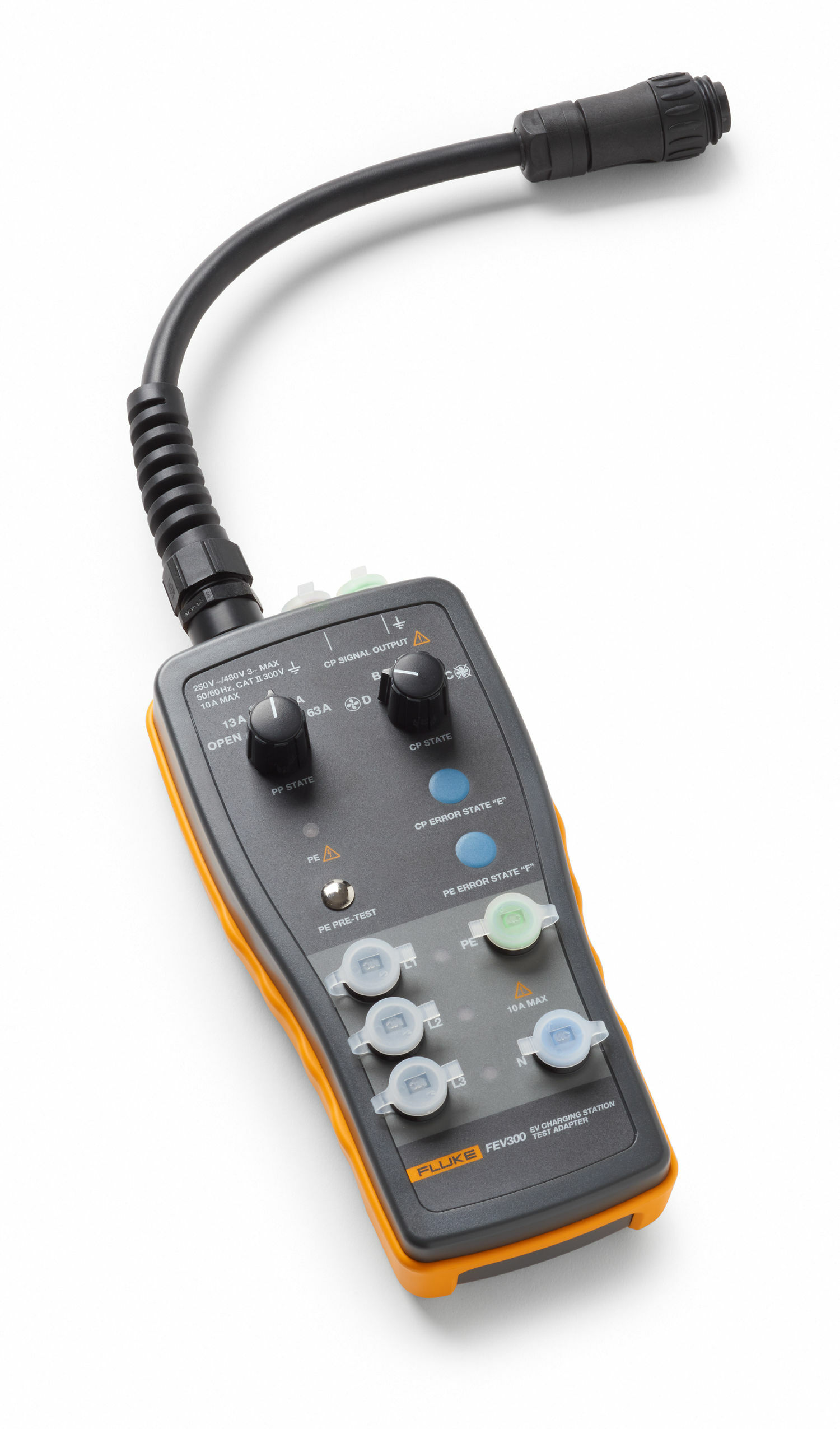 FLUKE FEV300/KIT SCH testadapterset voor laadstation elektrische auto ...