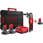 MILWAUKEE M12 FNB16-402X Ciseaux à onglets sans fil FUEL 1.6 mm en HD Box (2x 4.0Ah batterie + chargeur) - 4933479619
