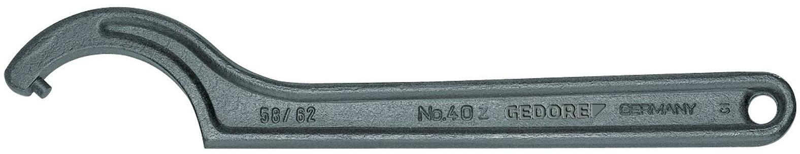 Gedore 40 z 25-28 haaksleutel met pen | Van Haaren Technische Groothandel