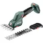 METABO SGS 18 LTX Q cisaille à arbustes et à gazon sans fil dans MetaBOX 145 L (sans batterie ni chargeur) - 601609840